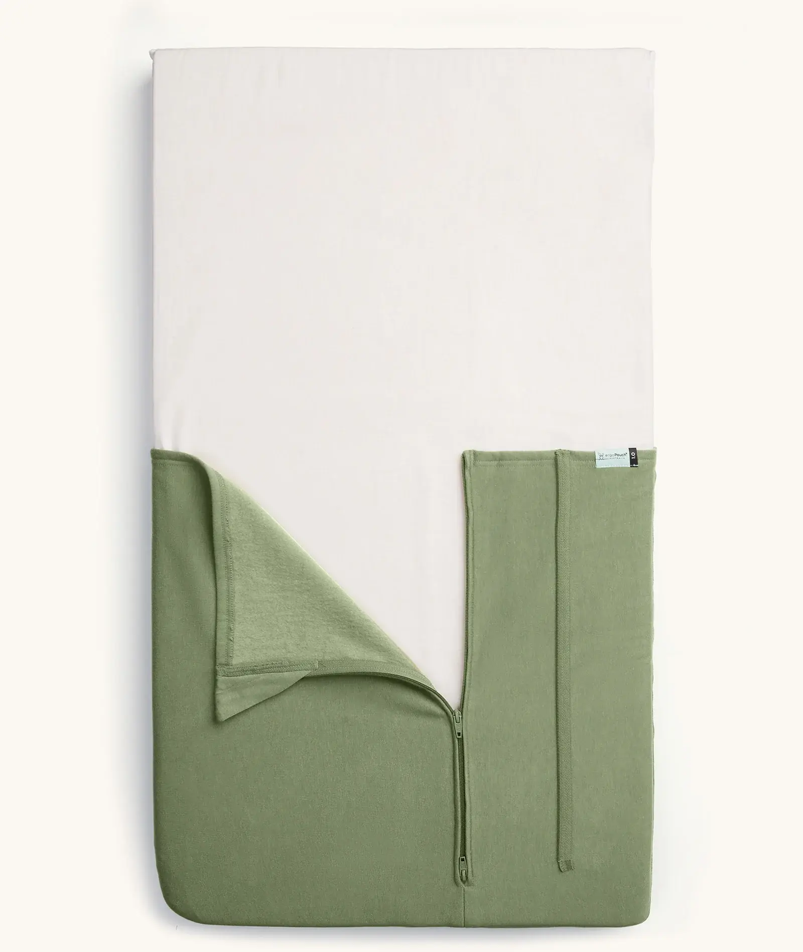 ErgoPouch ErgoPouch HugMe Blanket 1.0 & 2.5 TOG Cot - Moss