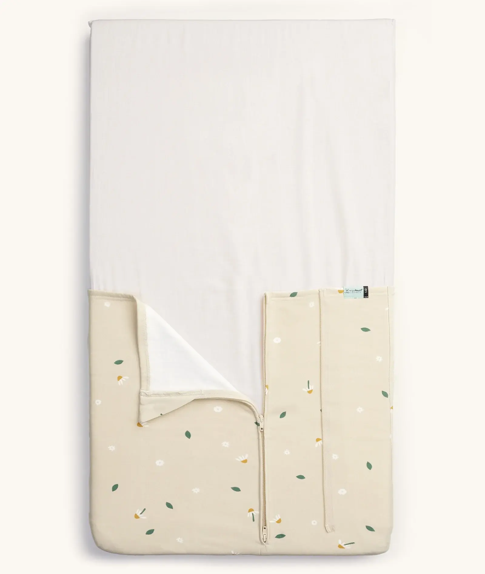 ErgoPouch ErgoPouch HugMe Blanket 1.0 & 2.5 TOG Cot - Daisy Sprinkle