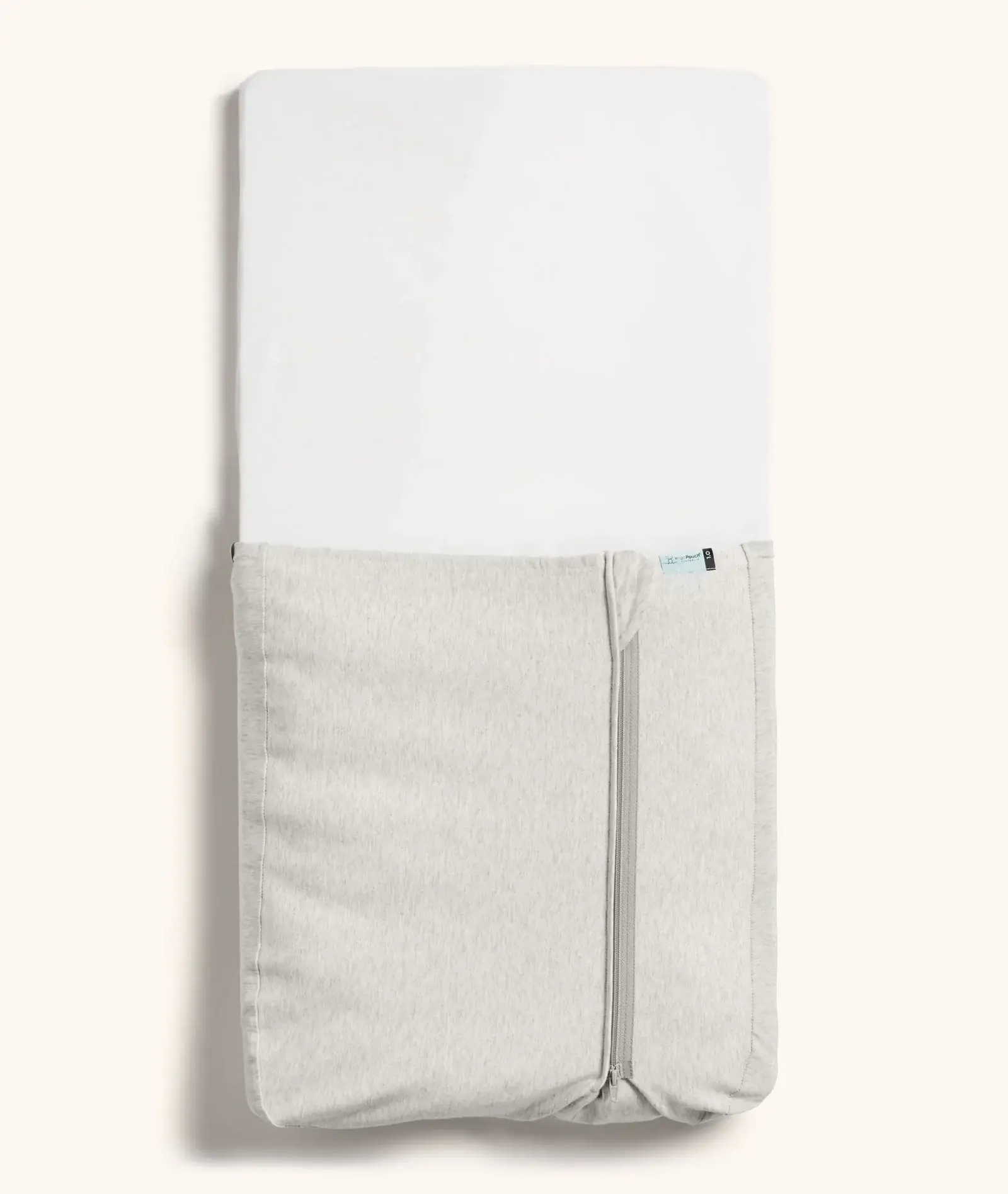 ErgoPouch ErgoPouch HugMe Blanket 0.2 & 1.0 TOG Bedside Sleeper - Grey Marle