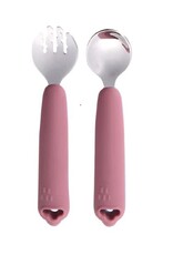 Cherub Baby Cherub Baby Silicone & Steel Toddler Cutlery Set