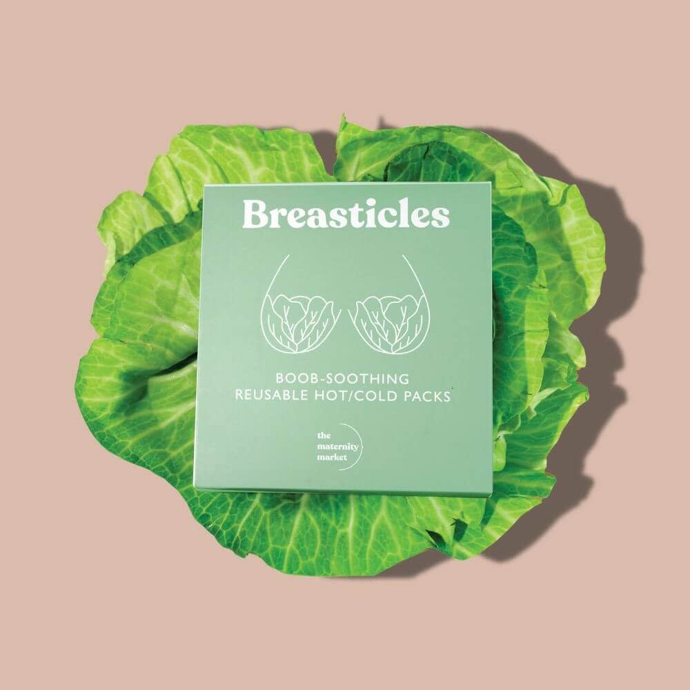 The Maternity Market The Maternity Market Breasticles - Hot/Cold breast gel pack & cover - 2 piece