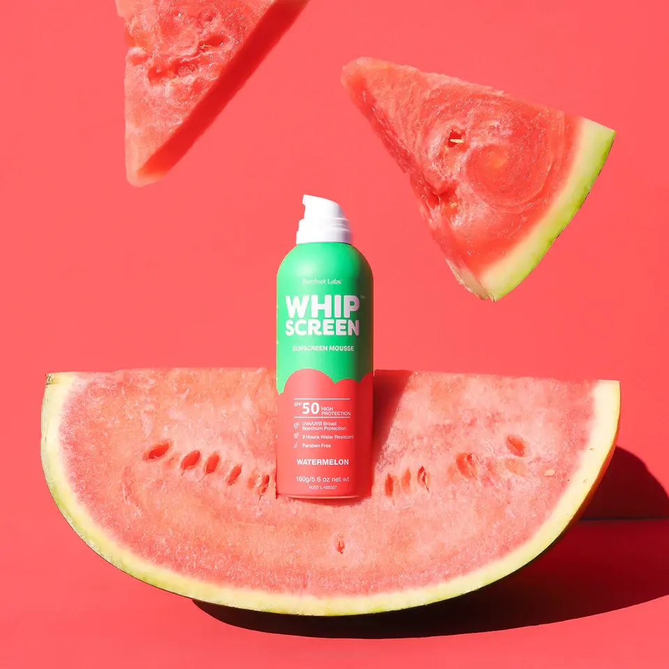 Whipscreen Whipscreen SPF50 Sunscreen Mousse Watermelon Scent