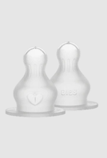 BIBS BIBS Bottle Replacement Nipple 2 pack, Silicone