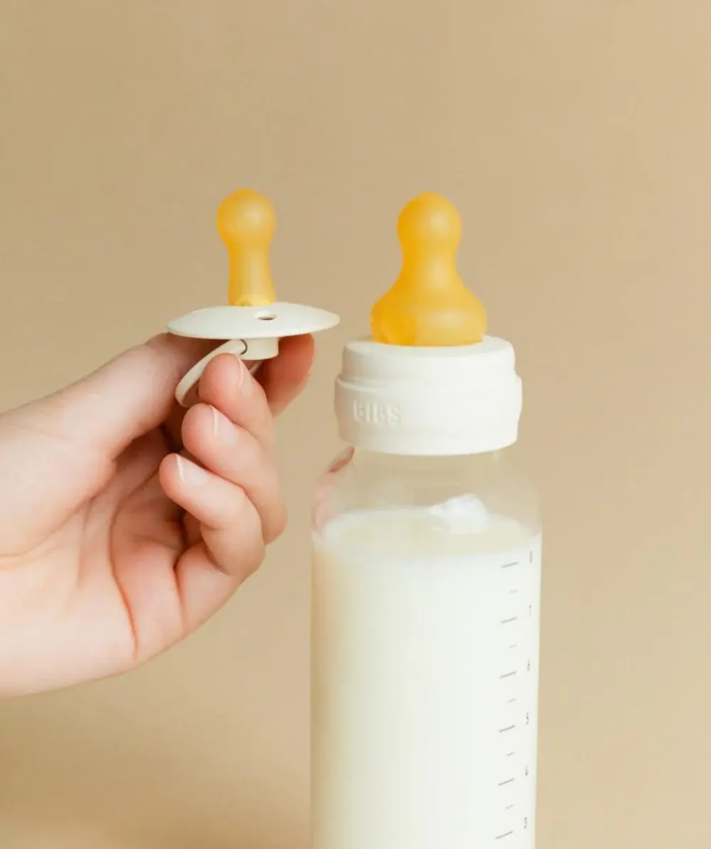 BIBS BIBS Bottle Replacement Nipple 2 pack, Silicone
