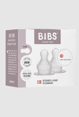 BIBS BIBS Bottle Replacement Nipple 2 pack, Silicone