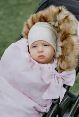 Baby Luno Baby Luno Nordic Footmuff Pram Liner - Pink Feather