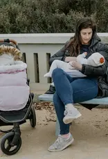 Baby Luno Baby Luno Nordic Footmuff Pram Liner - Pink Feather