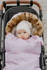 Baby Luno Baby Luno Nordic Footmuff Pram Liner - Pink Feather