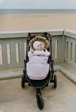Baby Luno Baby Luno Nordic Footmuff Pram Liner - Pink Feather