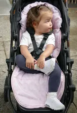 Baby Luno Baby Luno Nordic Footmuff Pram Liner - Pink Feather