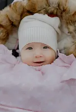 Baby Luno Baby Luno Nordic Footmuff Pram Liner - Pink Feather