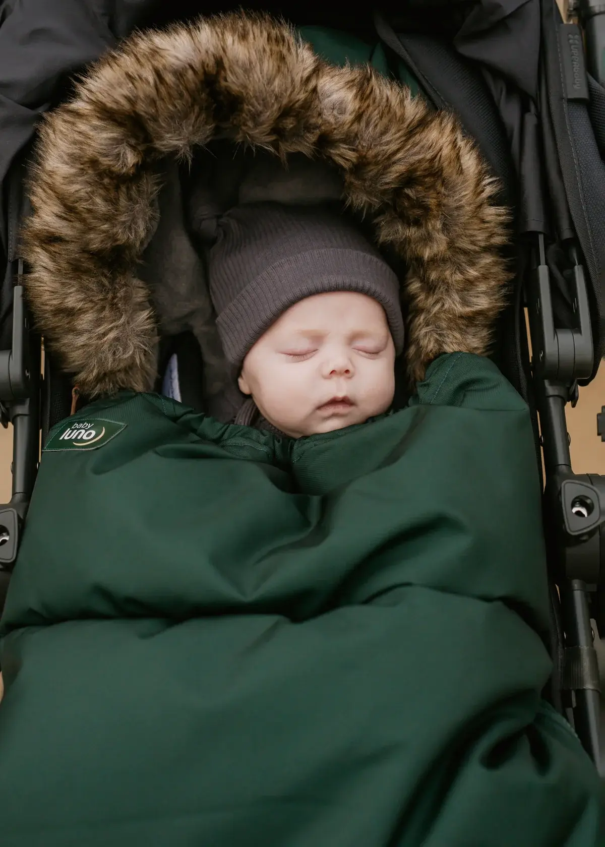Baby Luno Baby Luno Nordic Footmuff Pram Liner - Hunter Green