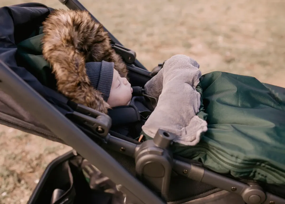 Baby Luno Baby Luno Nordic Footmuff Pram Liner - Hunter Green