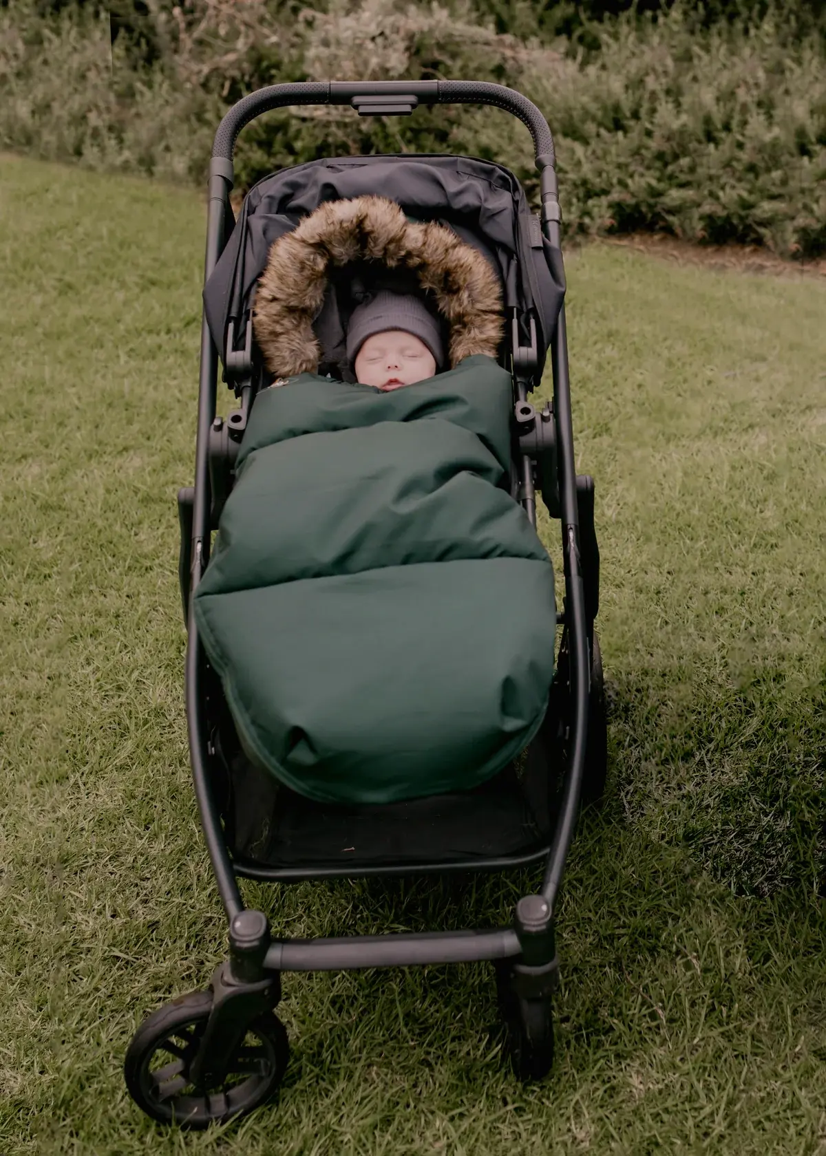 Baby Luno Baby Luno Nordic Footmuff Pram Liner - Hunter Green