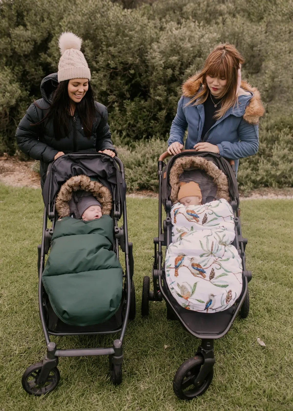 Baby Luno Baby Luno Nordic Footmuff Pram Liner - Hunter Green