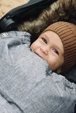 Baby Luno Baby Luno Nordic Footmuff Pram Liner - Chic Grey