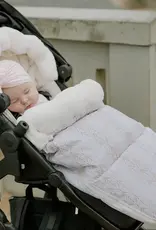 Baby Luno Baby Luno Nordic Footmuff Pram Liner -White Gold