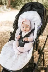 Baby Luno Baby Luno Nordic Footmuff Pram Liner -White Gold