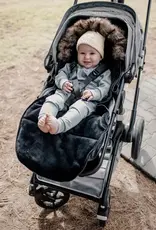 Baby Luno Baby Luno Nordic Footmuff Pram Liner - Classic Black