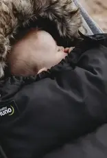 Baby Luno Baby Luno Nordic Footmuff Pram Liner - Classic Black