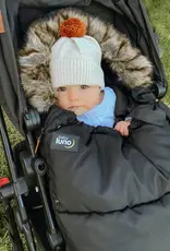 Baby Luno Baby Luno Nordic Footmuff Pram Liner - Classic Black