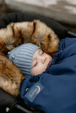 Baby Luno Baby Luno Nordic Footmuff Pram Liner - Deep Blue