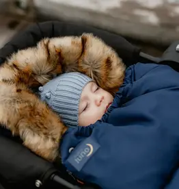 Baby Luno Baby Luno Nordic Footmuff Pram Liner - Deep Blue