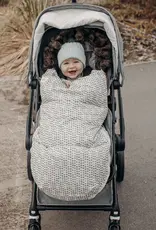 Baby Luno Baby Luno Nordic Footmuff Pram Liner - Raindrops