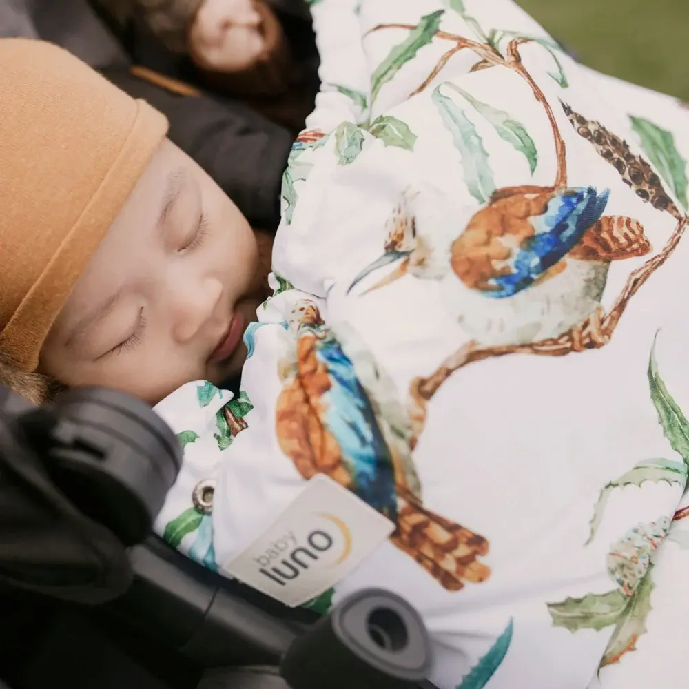 Baby Luno Baby Luno Nordic Footmuff Pram Liner - Native Wildlife