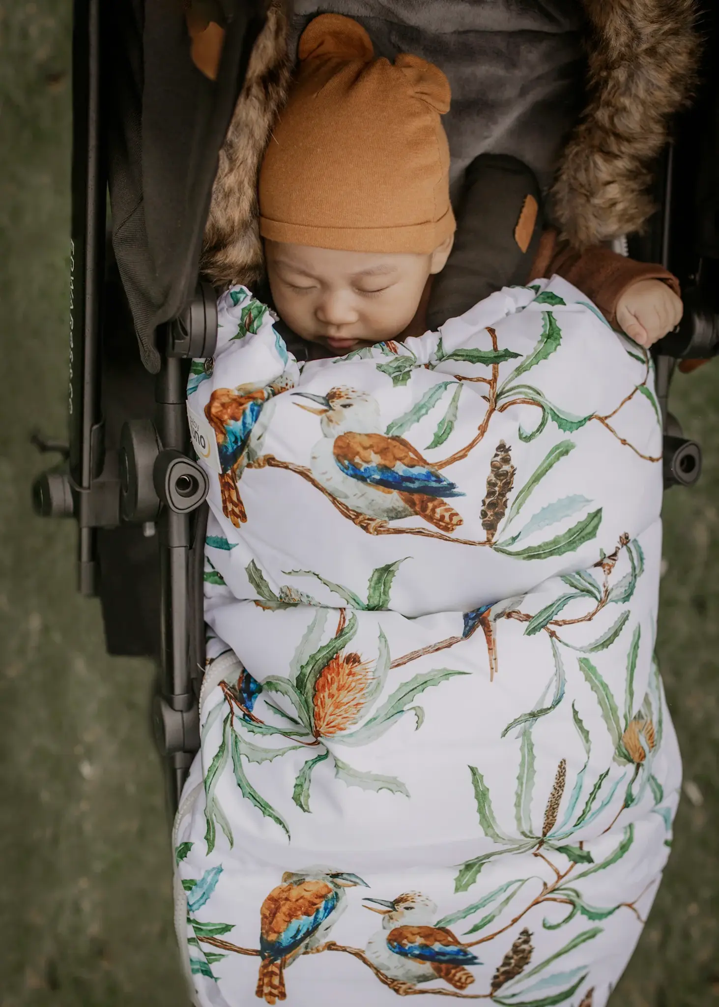 Baby Luno Baby Luno Nordic Footmuff Pram Liner - Native Wildlife