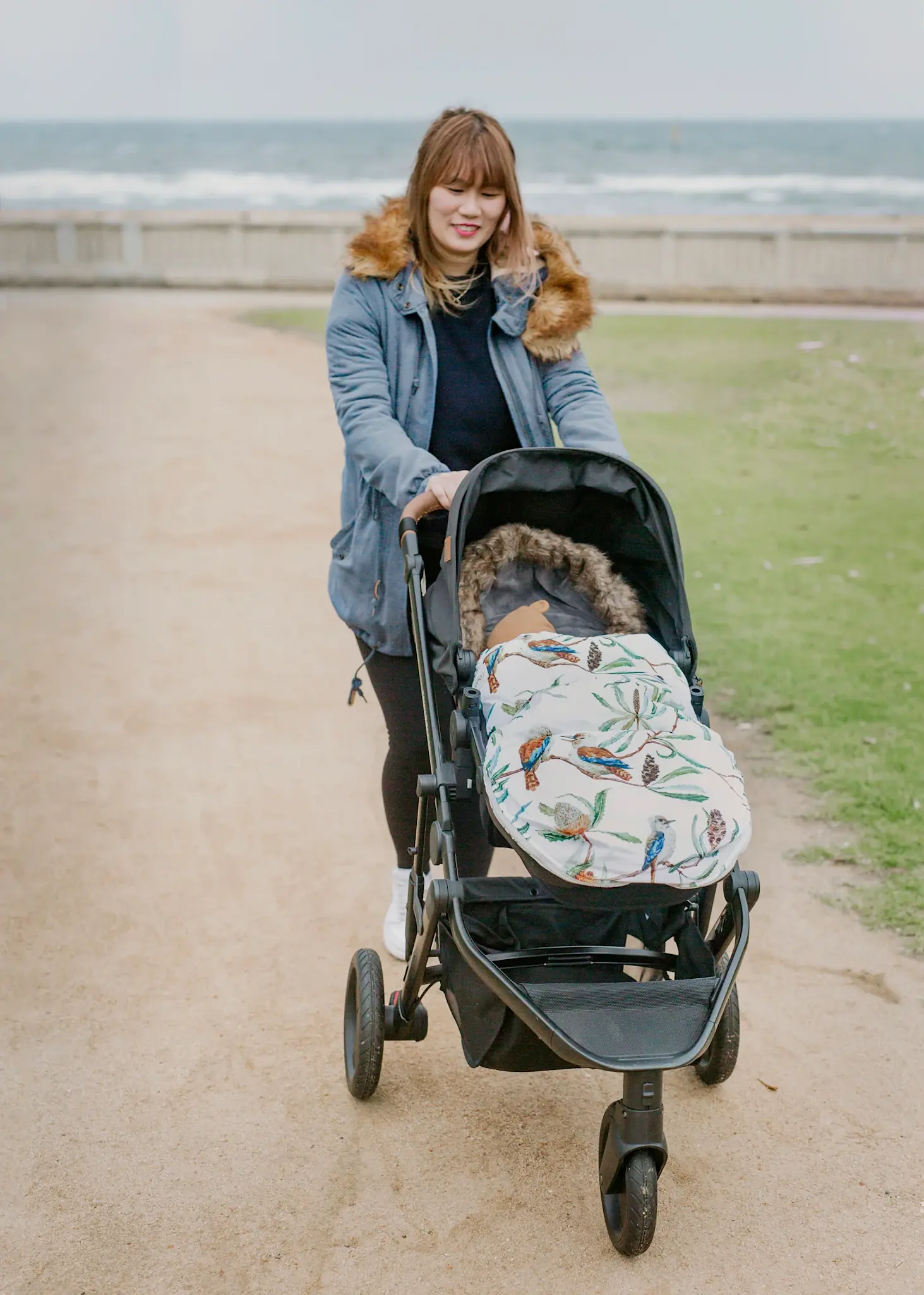 Baby Luno Baby Luno Nordic Footmuff Pram Liner - Native Wildlife