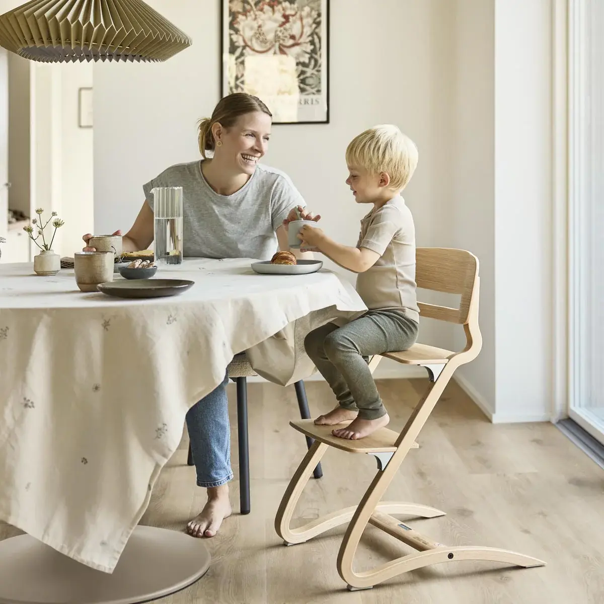 Leander Leander Louie Highchair - Natural