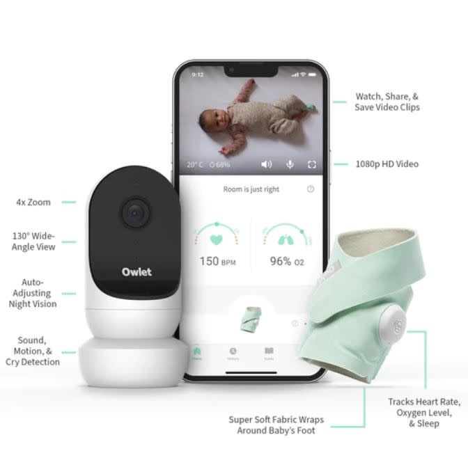 Owlet Owlet Monitor DUO 2 - Smart Sock 3 & Cam 2
