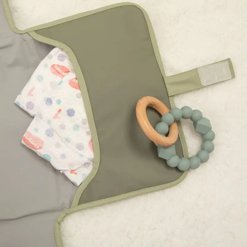 All4Ella All4Ella Recycled changing wallet - Sage