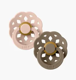 BIBS BIBS Boheme, S1 - Dark Oak/Blush (2pk)