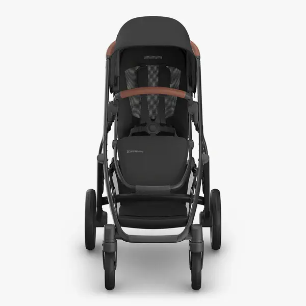 UPPABaby UPPAbaby VISTA V3 Pram with No Bassinet - Charcoal/Saddle (Nori)