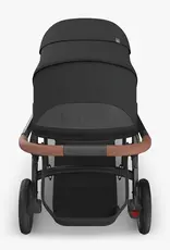 UPPABaby UPPAbaby VISTA V3 Pram with No Bassinet - Charcoal/Saddle (Nori)