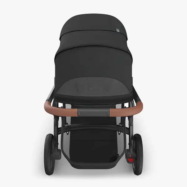 UPPABaby UPPAbaby VISTA V3 Pram with No Bassinet - Charcoal/Saddle (Nori)