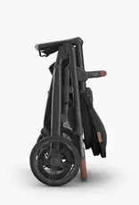 UPPABaby UPPAbaby VISTA V3 Pram with No Bassinet - Charcoal/Saddle (Nori)
