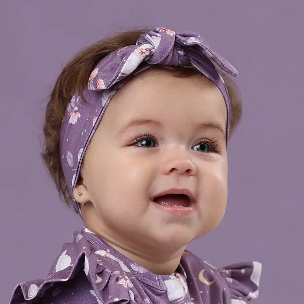 Snuggle Hunny Kids Snuggle Hunny Midnight Swan Organic Topknot