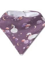 Snuggle Hunny Kids Snuggle Hunny Midnight Swan Organic Dribble Bib
