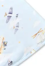 Snuggle Hunny Kids Snuggle Hunny Taking Flight Organic Hooded Baby Towel