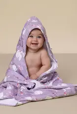 Snuggle Hunny Kids Snuggle Hunny Swan Lake Organic Hooded Baby Towel