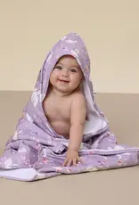 Snuggle Hunny Kids Snuggle Hunny Swan Lake Organic Hooded Baby Towel
