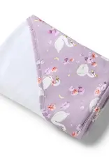 Snuggle Hunny Kids Snuggle Hunny Swan Lake Organic Hooded Baby Towel