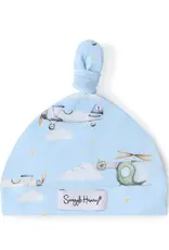 Snuggle Hunny Kids Snuggle Hunny Taking Flight Organic Knotted Beanie