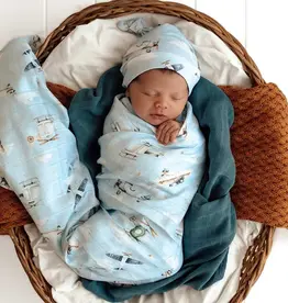 Snuggle Hunny Kids Snuggle Hunny Taking Flight Organic Muslin Wrap