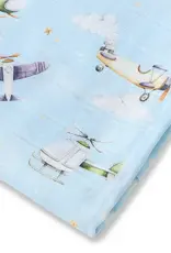 Snuggle Hunny Kids Snuggle Hunny Taking Flight Organic Muslin Wrap