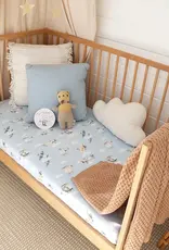 Snuggle Hunny Kids Snuggle Hunny Taking Flight Organic Fitted Cot Sheet
