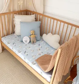 Snuggle Hunny Kids Snuggle Hunny Taking Flight Organic Fitted Cot Sheet